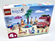 LEGO Bluey Beach & Family Car Trip 11202 Building Set 133 Pieces