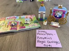 LEGO 41141 Disney Princess Palace Pets Pumpkin's Royal Carriage COMPLETE Retired