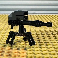 LEGO Star Wars Black Turret Stud Shooter Pre-assembled (No minifigs)