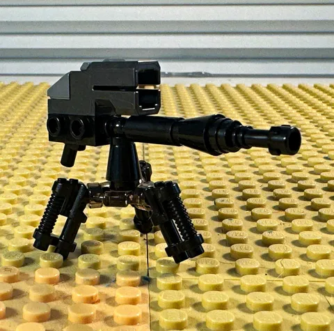 LEGO Star Wars Black Turret Stud Shooter Pre-assembled (No minifigs)