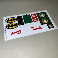 Lego Batman Original Sticker Sheet The Batwing: Joker's Aerial Assault Set 7782
