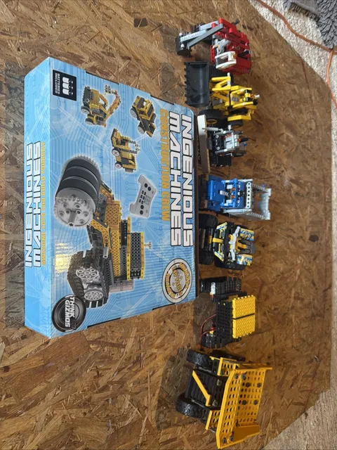 Lot Of 8 Lego Technic X Random Ingenious Machines  HAS LEGO SET 42023 