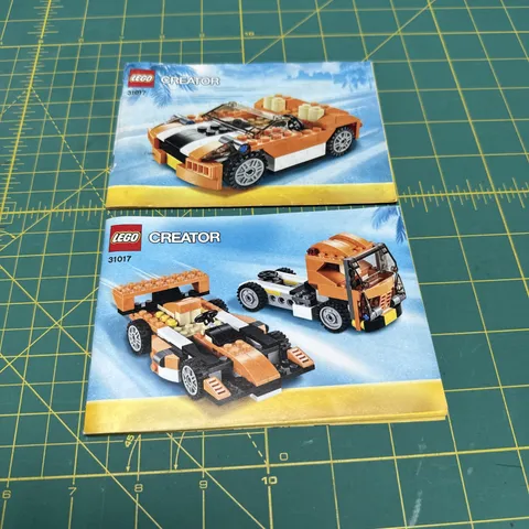 Lego Creator 31017 Sunset Speeder Instruction Manuals Only 2014 No Bricks 2 Book