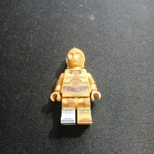 Lego Star Wars C-3PO Gray Leg & Printed Arms Minifig sw1209 Authentic