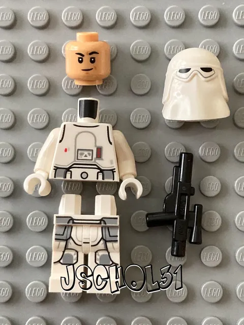 LEGO Star Wars Snowtrooper Minifigure (sw1534) from Remnant AT-AT set 75454