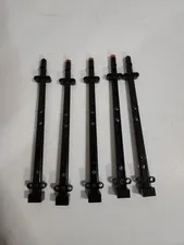 5 LEGO Pirate Ship Black Boat Mast 48002 2x2x20 48002a 4184 71042 7048 4195 6243
