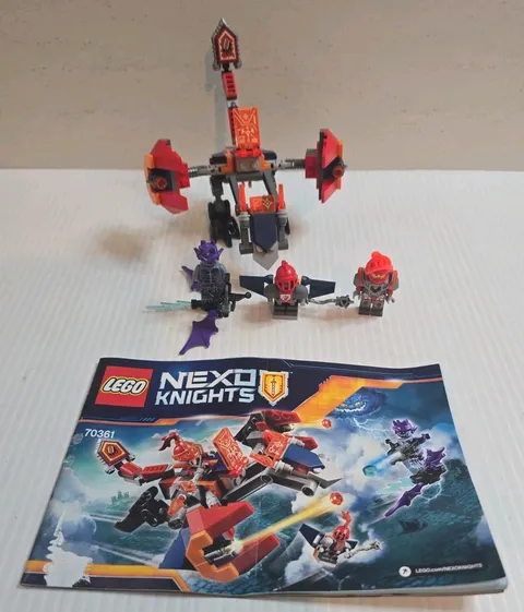 LEGO Nexo Knights Macy's Bot Drop Dragon 70361 Complete With Instructions 