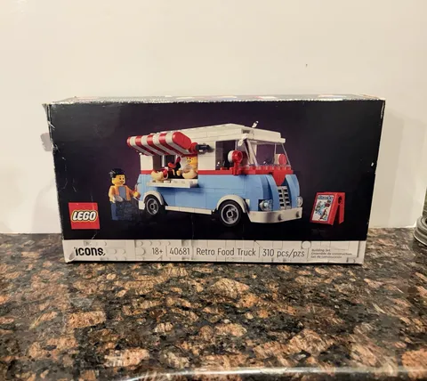 LEGO Icons 40681 Retro Food Truck 310-Piece Set 18+ Limited Edition