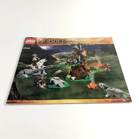 LEGO INSTRUCTIONS 79002 The Hobbit Attack Of The Wargs LOTR Manual Book Booklet 