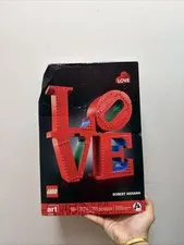 LEGO Art: Love (31214) Brand New Sealed US Ship Damaged Box