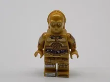 LEGO Star Wars C-3PO Minifigure {WASHED}
