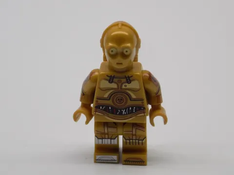 LEGO Star Wars C-3PO Minifigure {WASHED}