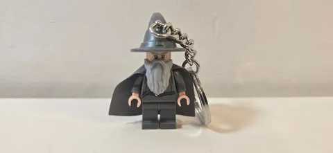 2012 Lego Gandalf The Grey Keychain/Keyring Minifig - Complete