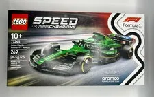 LEGO Speed Champions Aston Martin F1 AMR24 Car 77245 – Formula 1 Building Set 