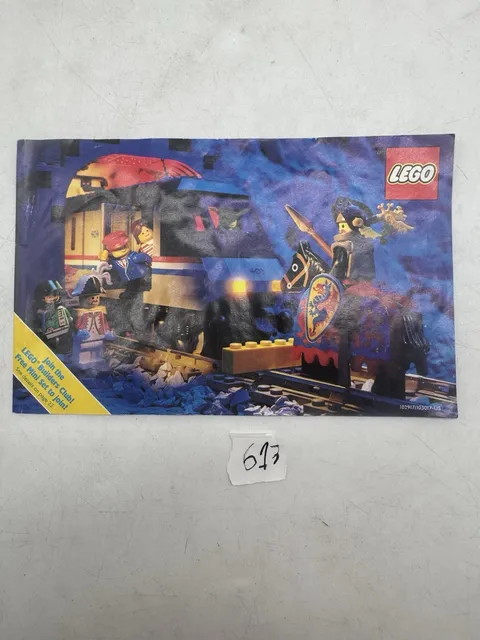Lego System Product Catalog Mini Brochure 1992 Town Space Castle