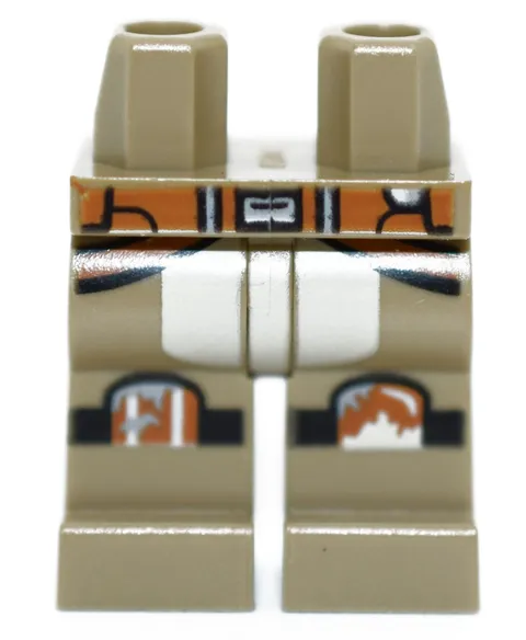 LEGO Minifigure Legs Star Wars Sabine Wren 75150 Dark Tan Dark Orange 6152370
