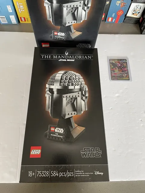 LEGO Star Wars: The Mandalorian Helmet (75328) | New | Sealed | Free Ship