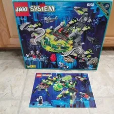 Lego Aquazone Sting Ray Stormer (6198) Box & Instruction Booklet Only