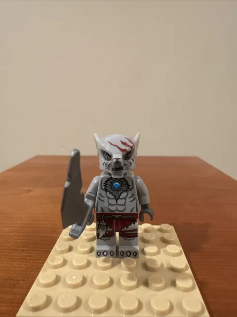 Lego Legends of Chima Wolf Winzar Minifigure (With Weapon)