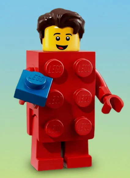 LEGO Minifigure Series 18 - 71021 -  Brick Suit Guy #2