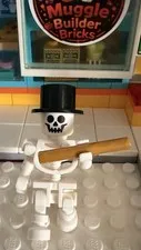 Lego Dancing Skeleton Minifigure With Accessory