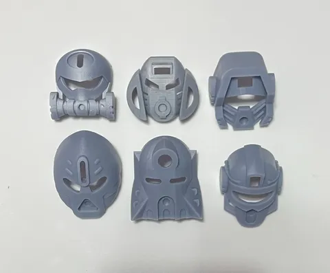 3D Printed Bionicle Mask-The Renobled