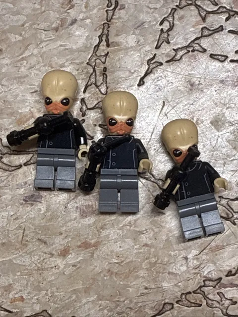 LEGO Star Wars Bith Musician Minifigure Lot of 3