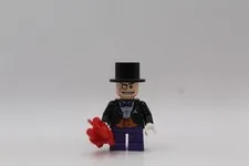 Lego Batman I DC 2006 The Penguin Dark Purple Minifigure bat010 7783 7785 Lot