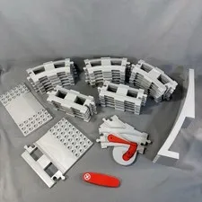 Lego Duplo Train Track Lot.  35 Pieces 10875