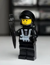 LEGO Space Blacktron 1 Minifigure with Jet Pack 6703 6876 6987 sp001