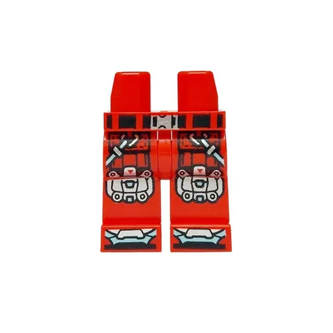 Lego Minifigure Legs Cooper DreamZzz Red Silver 71489 71497 71499 #I-083