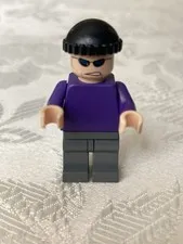 LEGO Batman Joker Henchman Goon Minifigure bat007 7782 7888 AUTHENTIC 2006