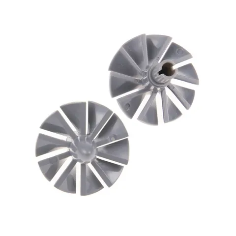 2x LEGO Technic Propeller 10-Blade Dark Gray Turbine Engine 6313484 x577