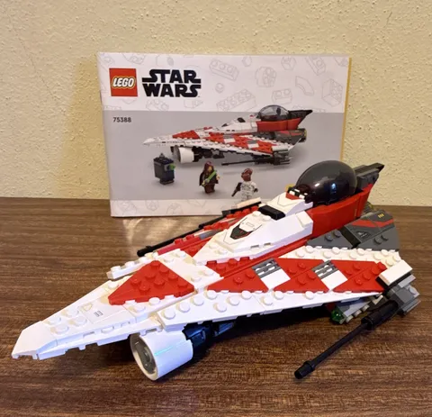 LEGO Star Wars 75388 Jedi Bob's Starfighter 305pc 2024 Built Box Instructions