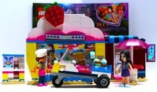 LEGO 41366 FRIENDS OLIVA'S CUSTOM CUPCAKES CAFE COMPLETE W/MANUAL SET LOT NO BOX