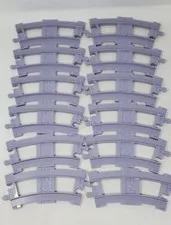 Lego Duplo Train Track Curved Lot of 12 Light Gray