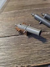 LEGO Gray Cannon with Brown Base 2527 Vintage Pirates Collectors Lot of 3 Shown
