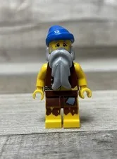 LEGO Pirates: Castaway Blue Bandana Minifigure pi100 Set 6424 Loot Island