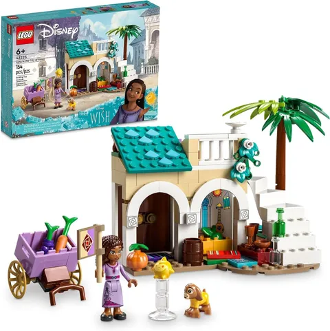 LEGO Disney Wish: Asha in The City of Rosas 43223 Building Toy Set