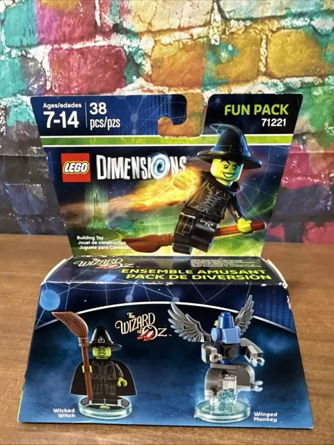 Lego Set Dimensions Fun Pack 71221 Wizard of Oz witch monkey NIB