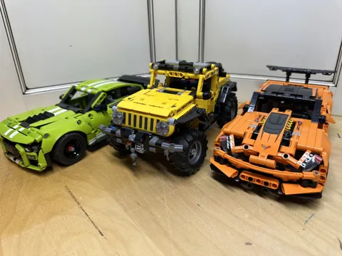 LEGO Technic Bundle 42138, 42122, 42093, Prebuilt Complete Set w/o boxes