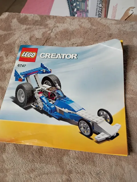 LEGO Creator 6747 Race Rider Instruction Manual Booklet ONLY