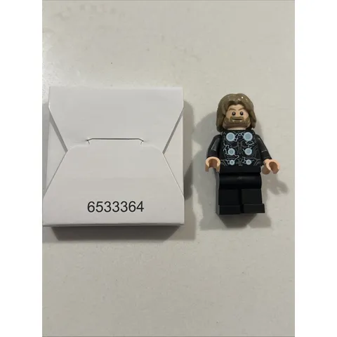 Lego Thor Minifigure #sh1014 Spongy Cape Black Legs Set #76313 Brand New