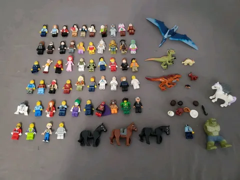 Lot Of 63 plus Lego Minifigures - Assorted Minifigures - Lego Figures