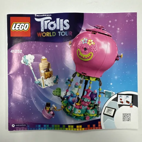 Lego Trolls World Tour 41252  - Instruction Manual Only
