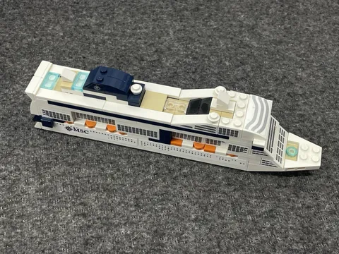 INCOMPLETE - LEGO Promotional MSC Cruises Ship (40318)