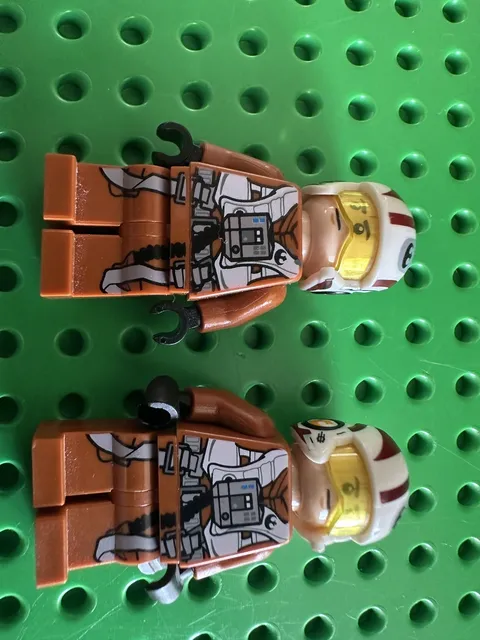 LEGO Star Wars  Pilot Lot 6 Minifigures x Wing Pilots 