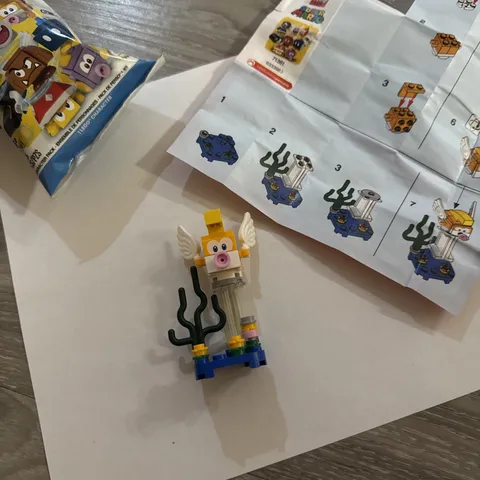 Lego Eep Cheep 71361 Character Pack Series 1 Super Mario Minifigure
