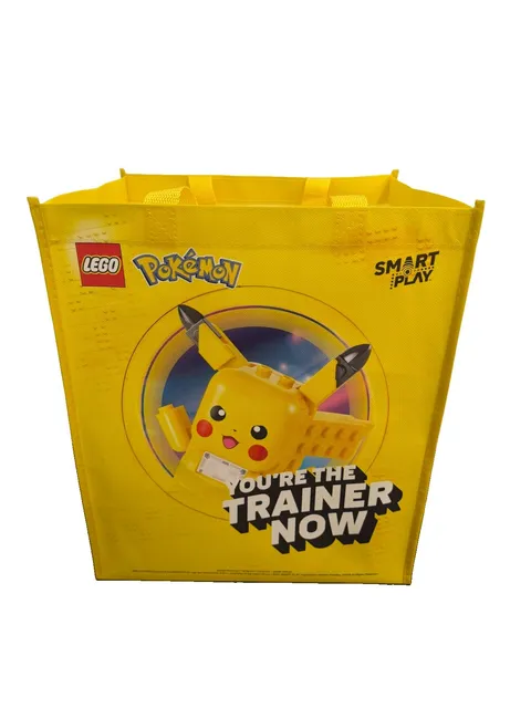 LEGO Pokemon SMART Play Pikachu Tote Bag Target Exclusive Promo 2026 Trainer Now