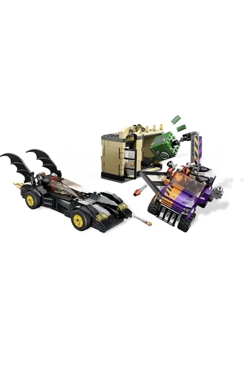 LEGO DC SUPERHEROES 2012 6864 Batmobile and the Two-Face Chase set (BUILD ONLY).